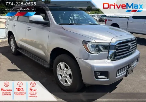 Gray 2019 Toyota Sequoia SR5 Sport Utility 4D for sale in West Bridgewater, MA