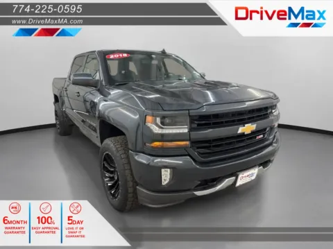 Gray 2018 Chevrolet Silverado 1500 Crew Cab Z71 LT Pickup 4D 5 3/4 ft for sale in West Bridgewater, MA