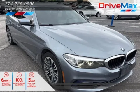 Blue 2018 BMW 5 Series 530i xDrive Sedan 4D for sale in West Bridgewater, MA