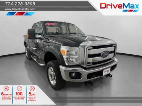 Black 2016 Ford F250 Super Duty Super Cab XLT Pickup 4D 6 3/4 ft for sale in West Bridgewater, MA