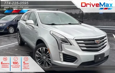 Silver 2018 Cadillac XT5 Premium Luxury Sport Utility 4D for sale in West Bridgewater, MA