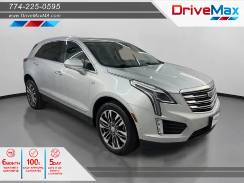 Silver 2018 Cadillac XT5 Premium Luxury Sport Utility 4D for sale in West Bridgewater, MA
