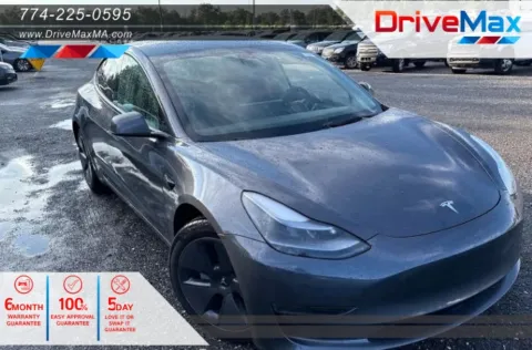 Gray 2023 Tesla Model 3 Standard Sedan 4D for sale in West Bridgewater, MA