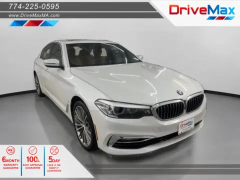 White 2018 BMW 5 Series 530e xDrive iPerformance Sedan 4D for sale in West Bridgewater, MA