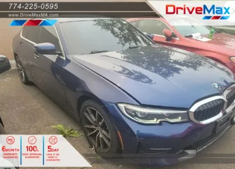 Blue 2020 BMW 3 Series 330i xDrive Sedan 4D for sale in West Bridgewater, MA