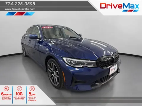 Blue 2020 BMW 3 Series 330i xDrive Sedan 4D for sale in West Bridgewater, MA