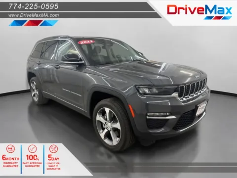 Gray 2022 Jeep Grand Cherokee 4xe Sport Utility 4D for sale in West Bridgewater, MA