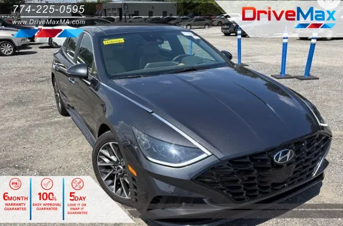 Gray 2020 Hyundai Sonata Limited Sedan 4D for sale in West Bridgewater, MA