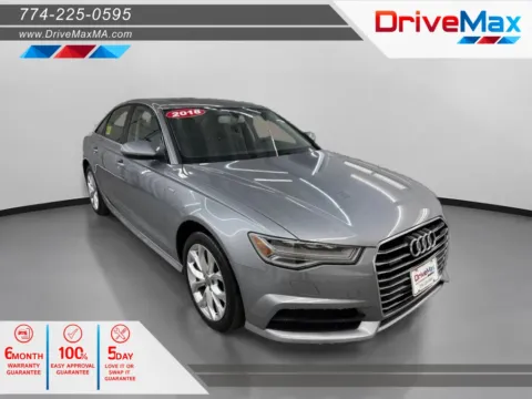 Silver 2018 Audi A6 3.0T Premium Plus Sedan 4D for sale in West Bridgewater, MA