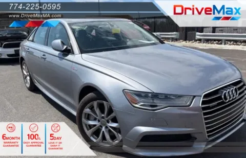 Silver 2018 Audi A6 3.0T Premium Plus Sedan 4D for sale in West Bridgewater, MA