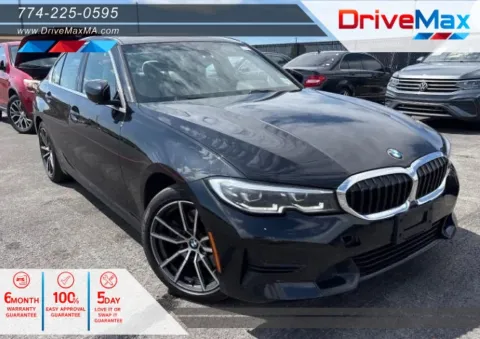 Black 2021 BMW 3 Series 330i xDrive Sedan 4D for sale in West Bridgewater, MA