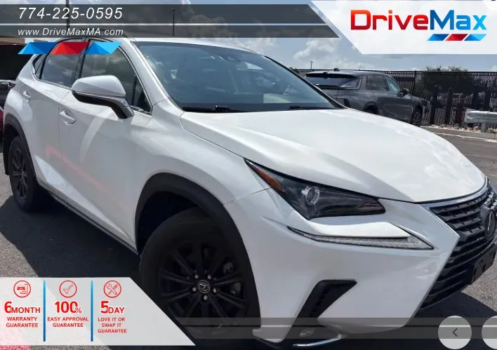 White 2020 Lexus NX 300 Sport Utility 4D for sale in West Bridgewater, MA