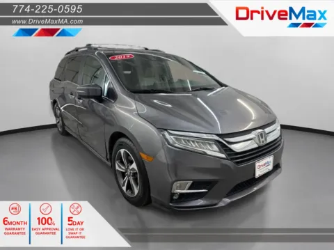 Gray 2019 Honda Odyssey Touring Minivan 4D for sale in West Bridgewater, MA