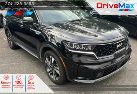 Black 2023 Kia Sorento Hybrid EX Sport Utility 4D for sale in West Bridgewater, MA