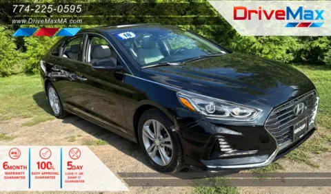 Black 2018 Hyundai Sonata Limited Sedan 4D for sale in West Bridgewater, MA