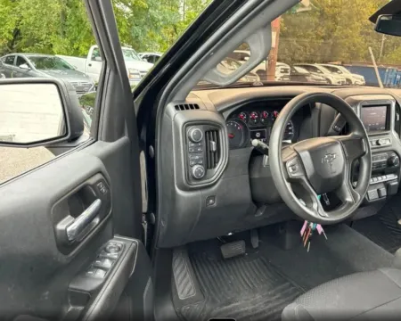 Another view of 2020 Chevrolet Silverado 1500 Double Cab Custom Pickup 4D 6 1/2 ft for sale in West Bridgewater, MA at DriveMax (Auto Center Sales and Service)