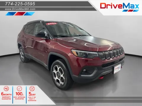 Red 2022 Jeep Compass Trailhawk Sport Utility 4D for sale in West Bridgewater, MA