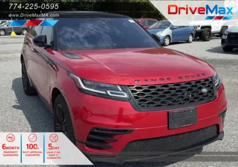 Red 2018 Land Rover Range Rover Velar R-Dynamic SE Sport Utility 4D for sale in West Bridgewater, MA