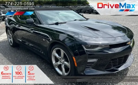 Black 2017 Chevrolet Camaro SS Coupe 2D for sale in West Bridgewater, MA