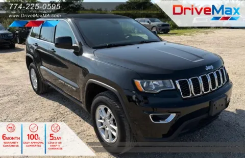 Black 2018 Jeep Grand Cherokee Laredo E Sport Utility 4D for sale in West Bridgewater, MA