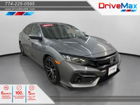 Silver 2021 Honda Civic Sport Hatchback 4D for sale in West Bridgewater, MA