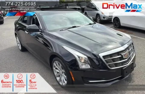 Black 2017 Cadillac ATS Sedan 4D for sale in West Bridgewater, MA