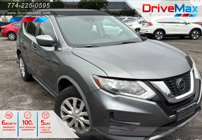 Gray 2019 Nissan Rogue S Sport Utility 4D for sale in West Bridgewater, MA
