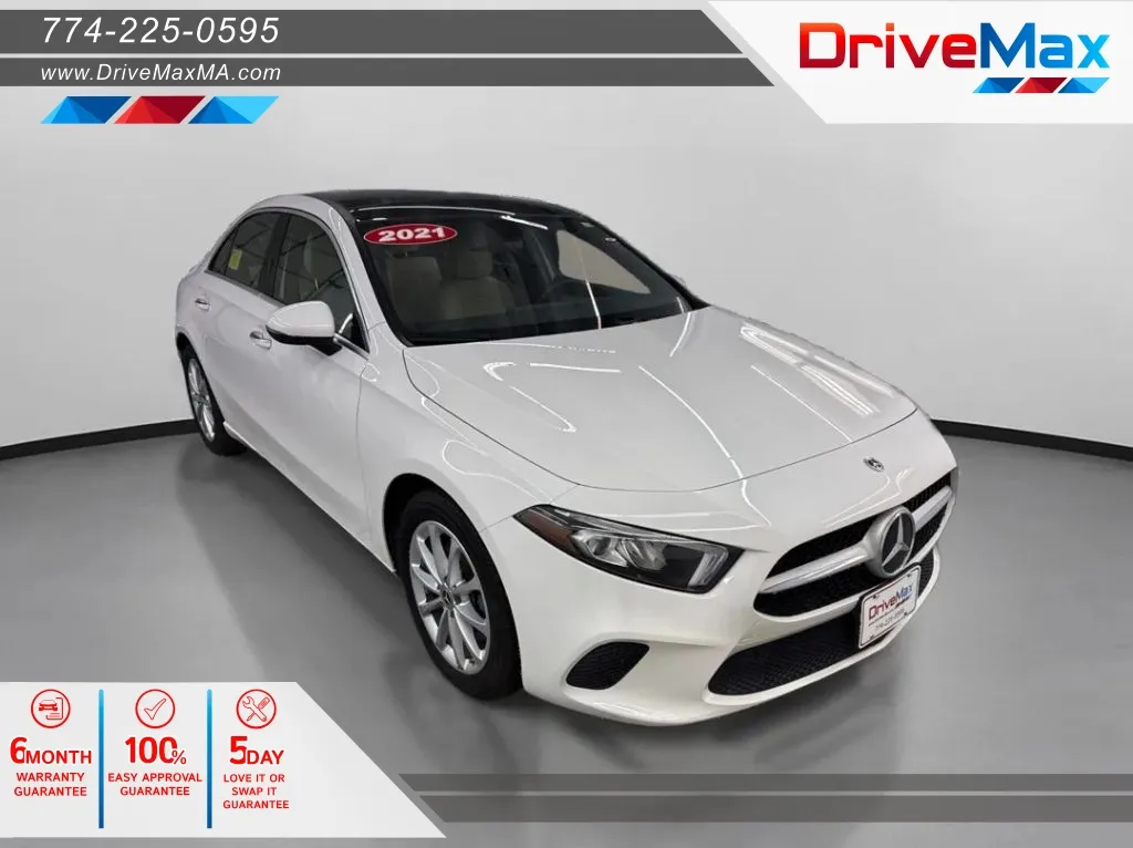 White 2021 Mercedes-Benz A-Class A 220 4MATIC Sedan 4D for sale in West Bridgewater, MA