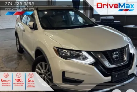 White 2018 Nissan Rogue SV Sport Utility 4D for sale in West Bridgewater, MA