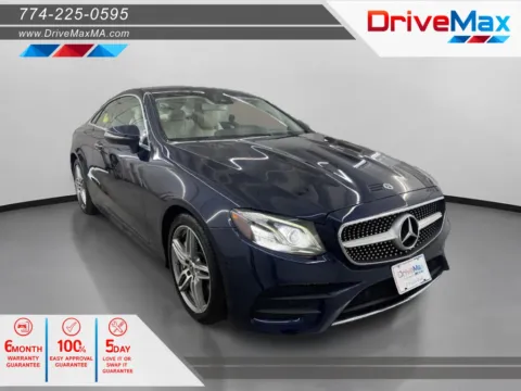 Gray 2018 Mercedes-Benz E-Class E 400 4MATIC Coupe 2D for sale in West Bridgewater, MA