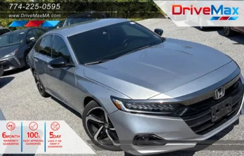 Silver 2022 Honda Accord Sport Sedan 4D for sale in West Bridgewater, MA