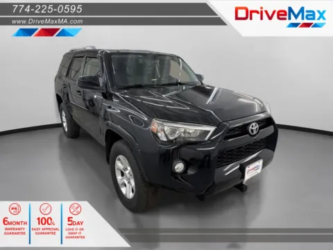 Black 2017 Toyota 4Runner SR5 Sport Utility 4D for sale in West Bridgewater, MA