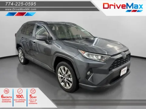 Gray 2019 Toyota RAV4 XLE Premium Sport Utility 4D for sale in West Bridgewater, MA
