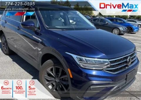 Blue 2023 Volkswagen Tiguan SE Sport Utility 4D for sale in West Bridgewater, MA