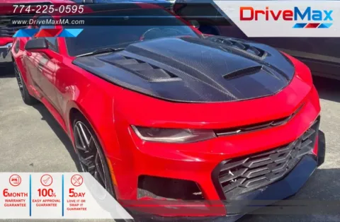 Red 2017 Chevrolet Camaro LT Coupe 2D for sale in West Bridgewater, MA