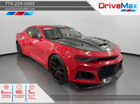 Red 2017 Chevrolet Camaro LT Coupe 2D for sale in West Bridgewater, MA