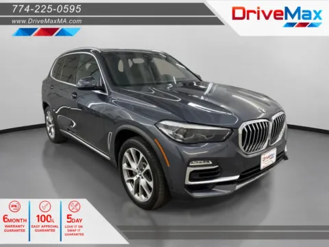 Blue 2019 BMW X5 xDrive40i Sport Utility 4D for sale in West Bridgewater, MA