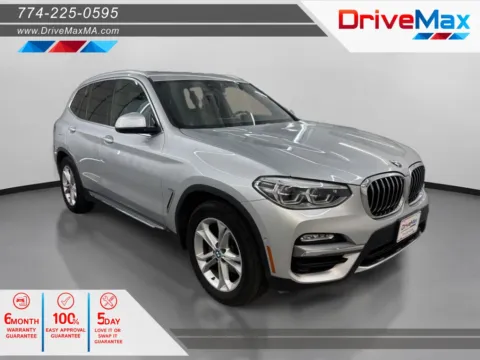 Silver 2019 BMW X3 xDrive30i Sport Utility 4D for sale in West Bridgewater, MA
