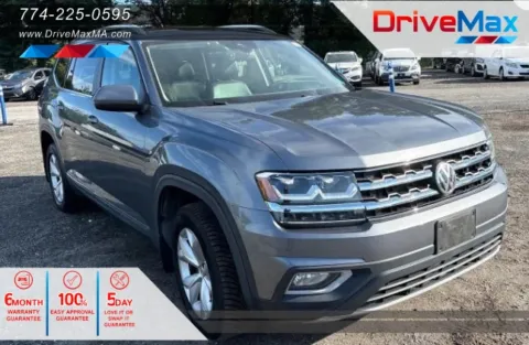 Gray 2018 Volkswagen Atlas SEL 4Motion Sport Utility 4D for sale in West Bridgewater, MA