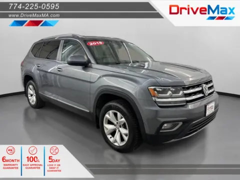 Gray 2018 Volkswagen Atlas SEL 4Motion Sport Utility 4D for sale in West Bridgewater, MA