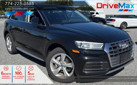 Black 2020 Audi Q5 45 TFSI Premium Sport Utility 4D for sale in West Bridgewater, MA