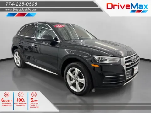 Black 2020 Audi Q5 45 TFSI Premium Sport Utility 4D for sale in West Bridgewater, MA