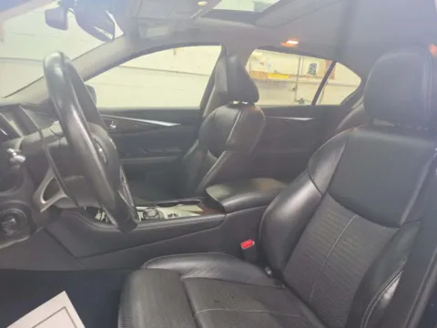 Another view of 2016 INFINITI Q50 Red Sport 400 Sedan 4D for sale in West Bridgewater, MA at DriveMax (Auto Center Sales and Service)