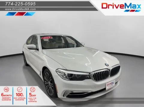 White 2019 BMW 5 Series 530i xDrive Sedan 4D for sale in West Bridgewater, MA