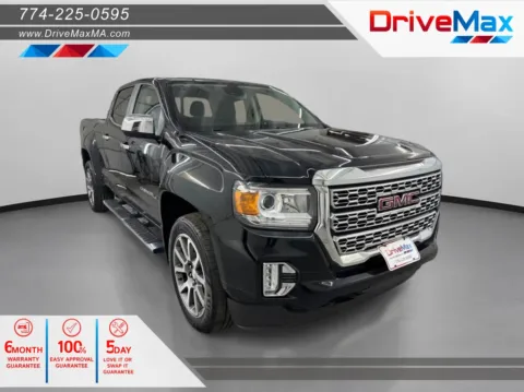 Black 2021 GMC Canyon Crew Cab Denali Pickup 4D 6 ft for sale in West Bridgewater, MA