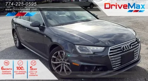 Gray 2019 Audi A4 Premium Sedan 4D for sale in West Bridgewater, MA