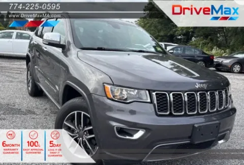 Gray 2019 Jeep Grand Cherokee Limited Sport Utility 4D for sale in West Bridgewater, MA
