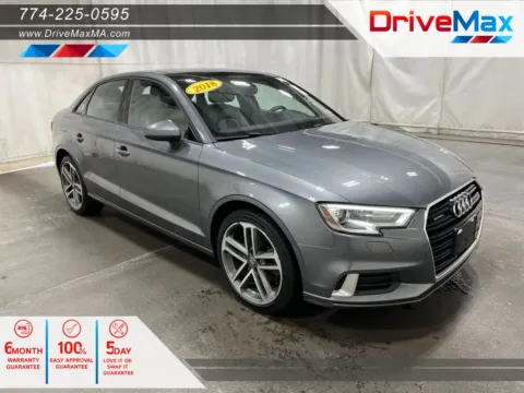 Gray 2018 Audi A3 Premium Sedan 4D for sale in West Bridgewater, MA