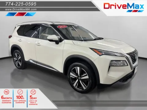 White 2021 Nissan Rogue SL Sport Utility 4D for sale in West Bridgewater, MA