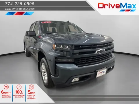 Gray 2021 Chevrolet Silverado 1500 Crew Cab RST Pickup 4D 5 3/4 ft for sale in West Bridgewater, MA